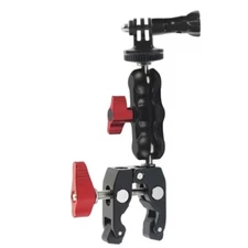 Magic Arm Mount Handlebar Tube Super Clamp for Gopro Insta360 Stand Phone Holder