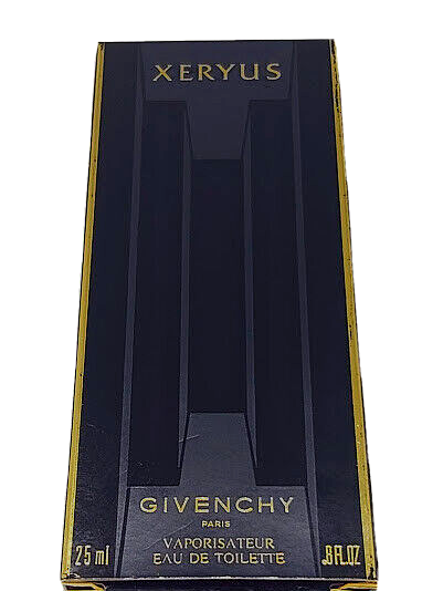 ❤️XERYUS GIVENCHY EAU DE TOILETTE 0.8oz 25 ml.,PRE BARCODE ,OLD