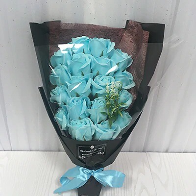 Flone 18pcs Creative Scented Artificial Soap Flowers Rose Bouquet Gift Box - Bild 14 von 19