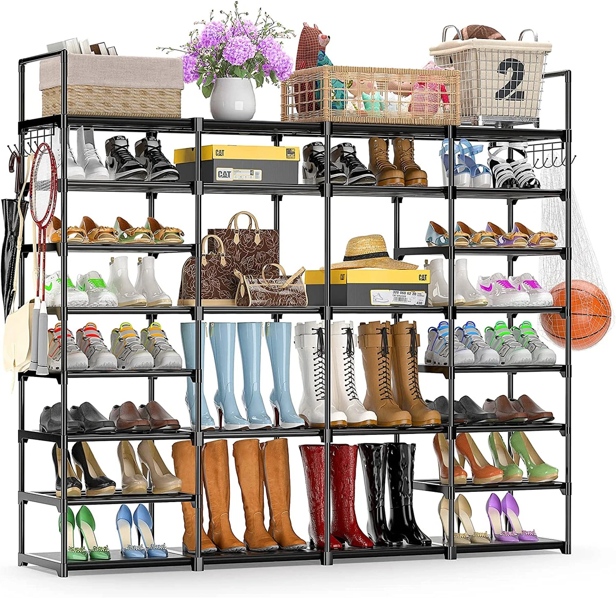 ClosetMaid Stackable Organizers 12 Pair Shoe Rack & Reviews