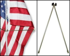 Flag Spreaders for Indoor Flag Pole For Displaying of Flag
