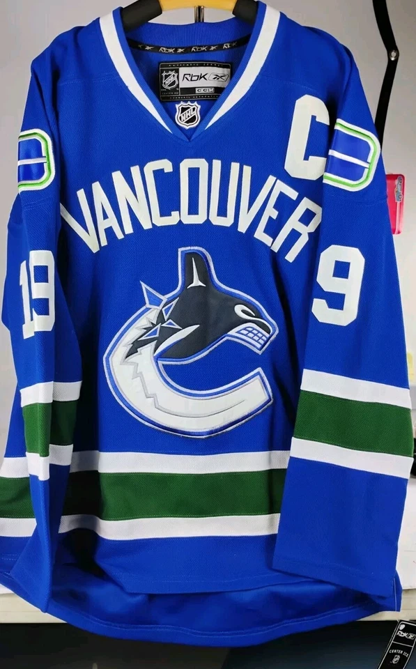 Футболка с автографом Маркуса Наслунда из Vancouver Canucks — сертификат подлинности Reebok/CCM - Изображение 3 из 4
