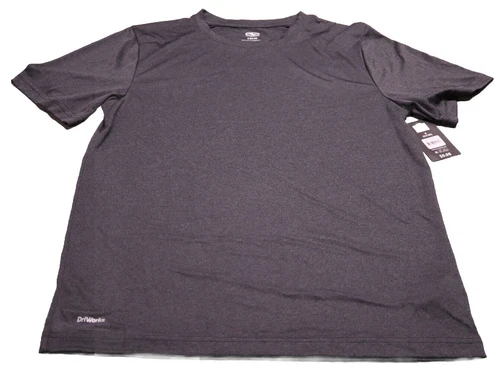 NEW Athletic Works Boys ATHLETIC Tshirt Size S 34-36 Charcoal Grey SHORT SLEEVE