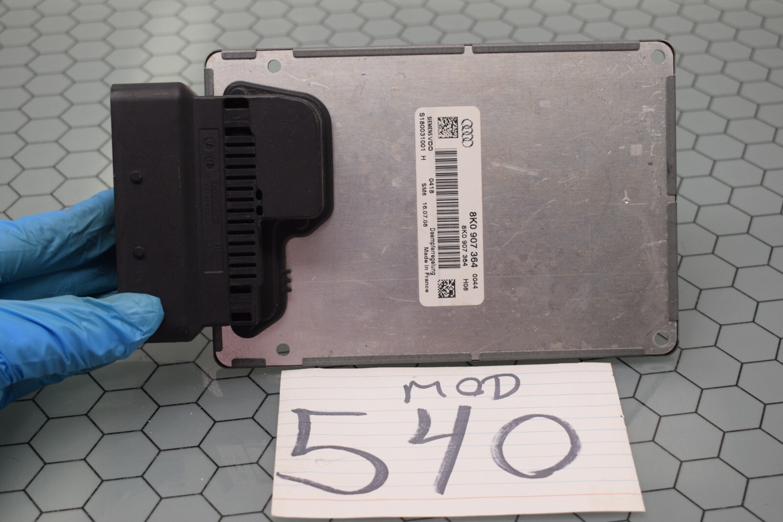 08 09 10 11 12 Audi A4 Active Suspension TPMS Control Module Computer #540-MOD