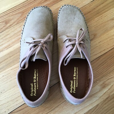 Padmore & Barnes Moccasins Shoes 9 Willow Lite Terra Suede M387R