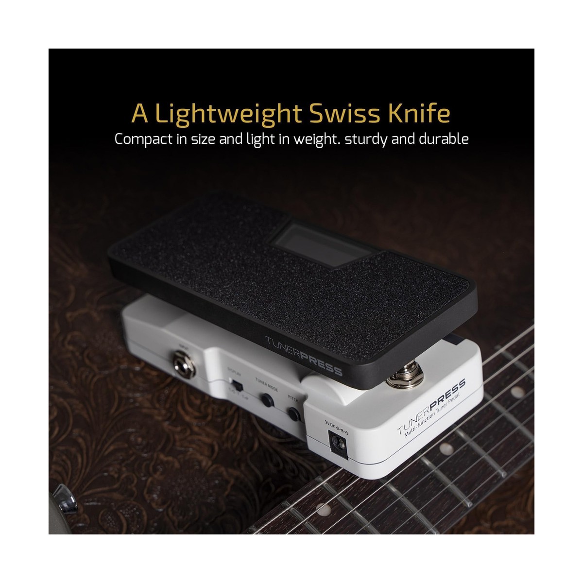 HOTONE Multi-function 4 in 1 Switchable Volume & Expression Pedal
