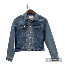Old Navy Big Girl s Denim Jacket Long Sleeve Blue XL 14-16