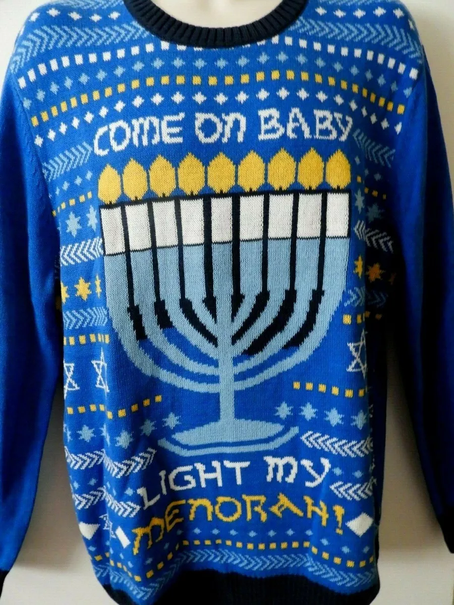 Lit clearance hanukkah sweater