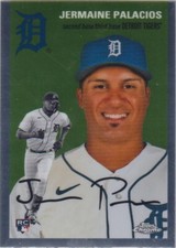 2023 Topps Chrome Platinum Anniversary Jermaine Palacios RC Tigers NEW