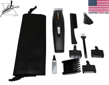 Conair 2 AAA Battery Powered Beard Nose Trimmer Conairman Portable Travel Home