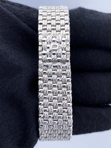 Piaget 976 D23 Opal Dial Diamond 18K White Gold Ladies Watch - Picture 7 of 9
