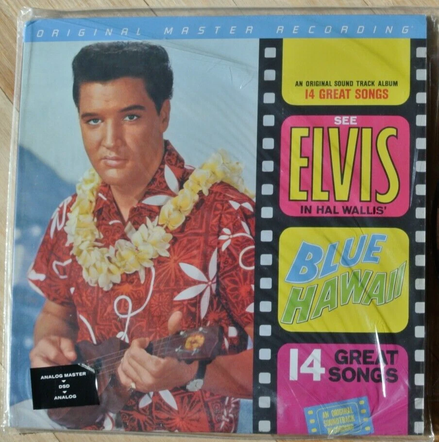 ELVIS PRESLEY Blue Hawaii Soundtrack 2-LP Ltd MFSL Vinyl Sealed
