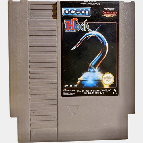 hook nintendo nes 1992 Retrogame Cartridge ita pal A
