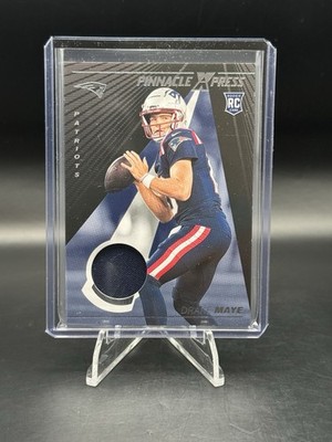 2024 Panini Encore Pinnacle Xpress Drake Maye Patch /199 #PEM-DME