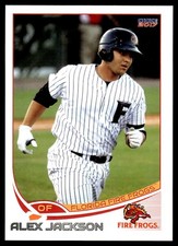2017 Alex Jackson Choice Minor league Rookie Card Florida Fire Frogs. rookie card picture