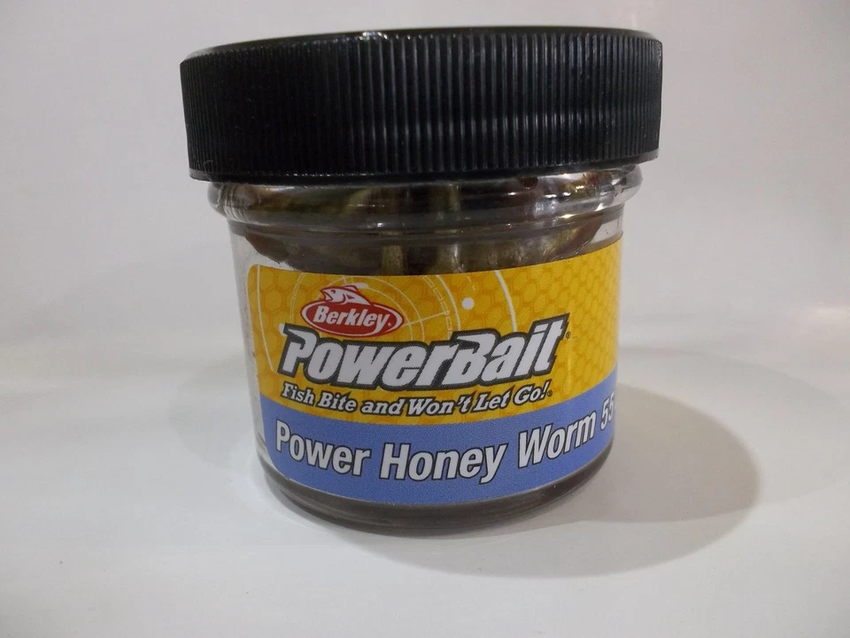 Berkley PowerBait Power Honey Worm 55 count jars Choose your colors!