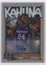 2022-23 Bowman U Chrome The Big Kahuna 69/150 Chris Livingston #TBK-17 Auto 5lz