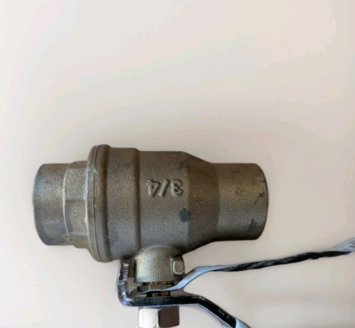 Apollo Valves 94Alf-204-01A 3/4" Sweat Brass Ball Valve Inline New Tag - Picture 3 of 6