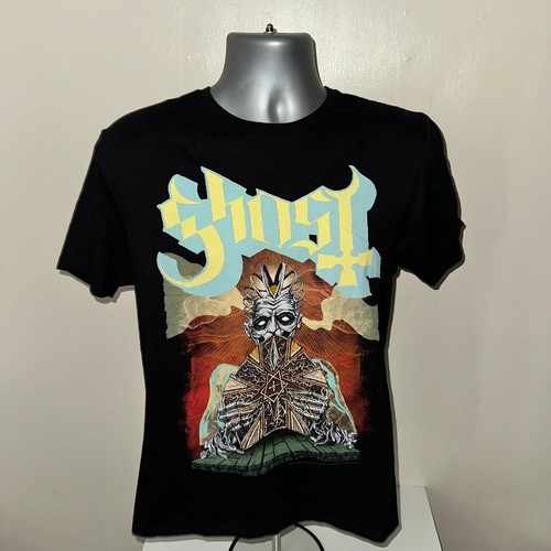 Ghost Stay Rare T-Shirt (M) Swedish Hard Rock Official Band Merch Tobias Forge - Bild 2 von 4