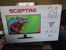 NIB - SCEPTRE 24" Gaming Monitor AMD FreeSync 2x HDMI 1X DP Built-in Speakers