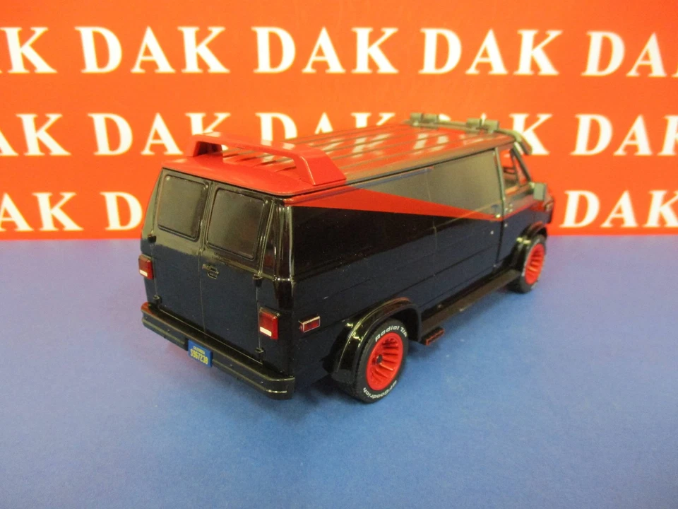 Die cast 1/24 Modellino Furgone GMC Vandura A-Team Van 1983 by Greenlight - Immagine 4 di 4