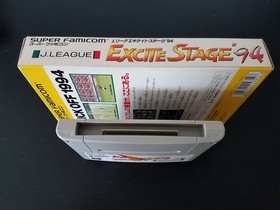 Nintendo Super Famicom SFC Excite Stage '94 Soccer Complete CIB Import Japanese