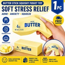 2026 New 4oz Giant Butter Squishy Stick Realistic Soft Squeeze Stress Relief