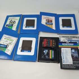 Lot Of 16 Intellivision Games With Boxes (Some Have Manuals & Overlays)