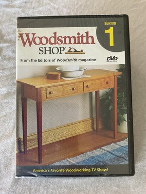 Woodsmith Shop Season ONE 2-DVD Set + 1 CD-ROM Bonus Plans 13 Episode New Sealed