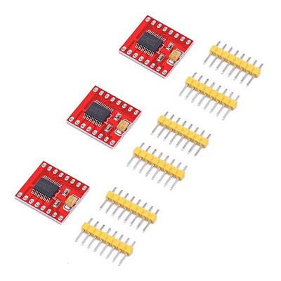 3-Pack TB6612FNG Motor Driver Module, Dual DC, 1.2A/3.2A Peak