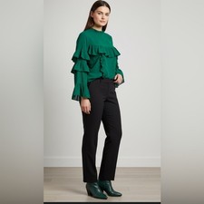 Liz Claiborne Black Straight Leg Dress Pants NWOT