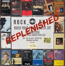 BLUES JAZZ FOLK ROCK BUY 25 GET FREE SHIPPING BUILD YOUR LOT CASSETTE TAPES