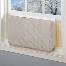 Air Conditioner Cover Heavy Duty AC Window Unit Cover (Indoor 25'' x 17 x 2.5)