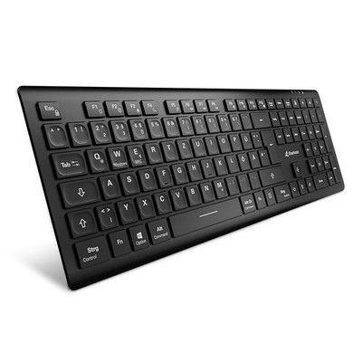 Sharkoon OfficePal K30W, Black, Wireless keyboard