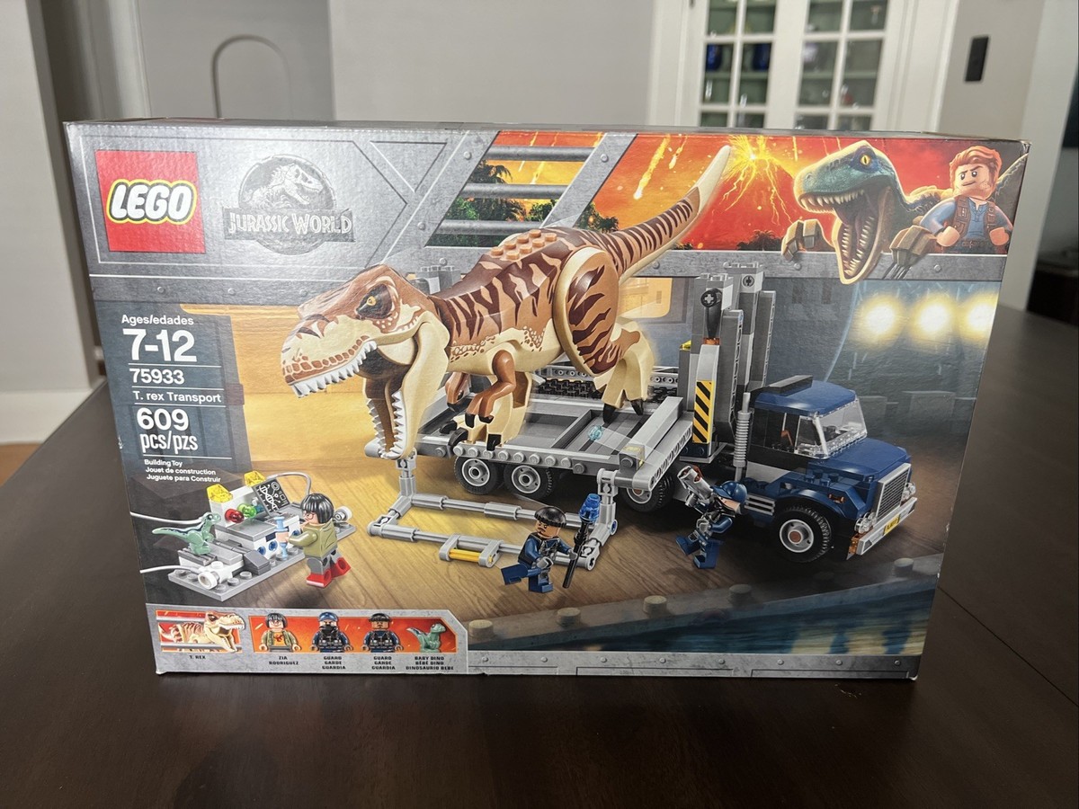 LEGO Jurassic World: rex Transport 75933 Factory Sealed