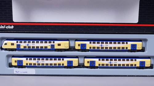 Spur Z Märklin 87299 Doppelstockwagen-Set metronom mit Steuerwagen in OVP #BK_25 | Zustand: Gebraucht