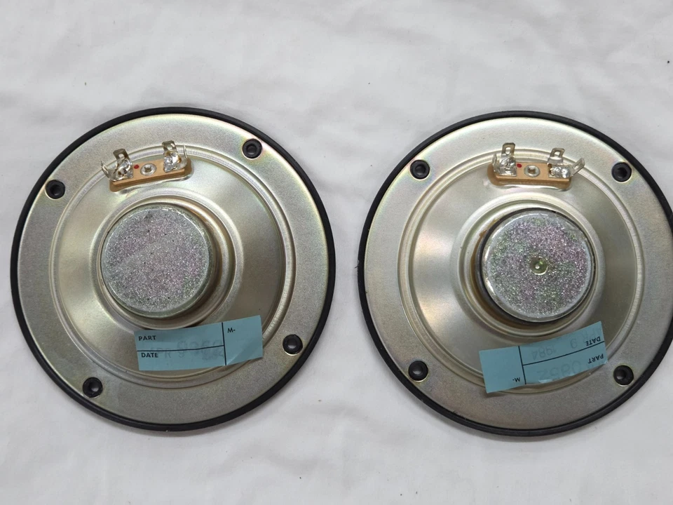 Par de drivers EPI 1200 midrange/tweeter – 5" fabricante de equipamento original, datado de 1984, testado e funciona - Imagem 3 de 4