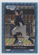 2012 Bowman Chrome Prospects Redemption Refractor Blue Wave Jeff Malm #BCP68 1i1