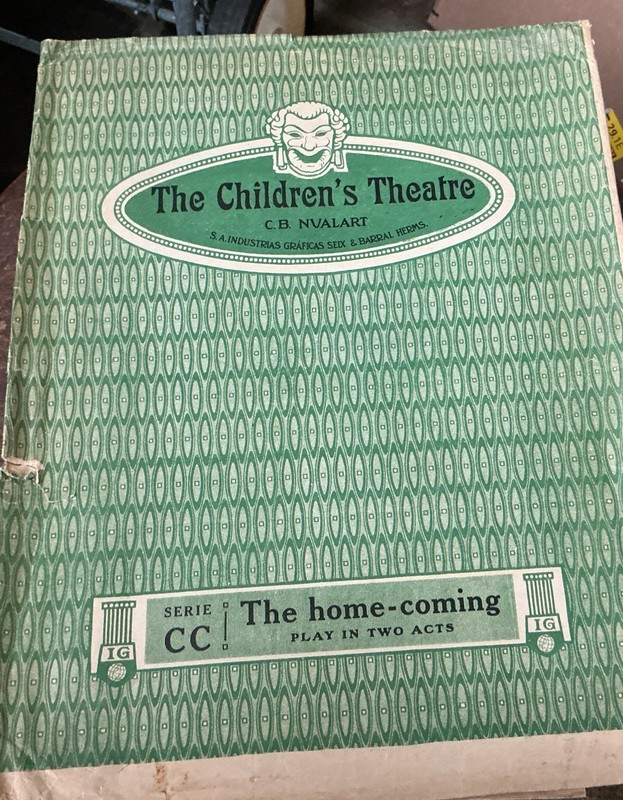 The Children’s Theatre C. B. Nualart Drop Scenery Play Complete Set Small Size