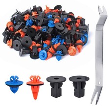 Xislet 120Pcs Fender Flare Clips Fits Toyota Tacoma 4Runner RAV4 Highlander