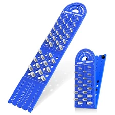 Thread Checker, Nut and Bolt Thread Checker 18 Standard & 18 Metric & 28 Dril...