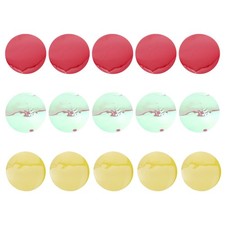 25pcs Lighting Gel Sheets: 10cm LED Spotlights Filters for Ambient Mood