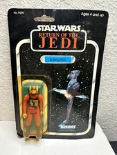 1983 Star Wars Vintage Kenner B-Wing Pilot Carded, Sealed, Original