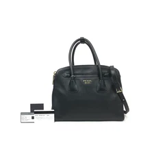 Prada Cowhide Bags Black Shoulder Bag C1368703363