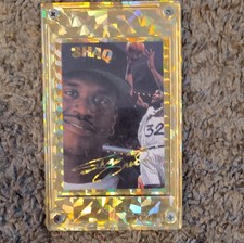1992-93 Rookie Of The Year Gold Border Shaquille O’Neal #119 Magic
