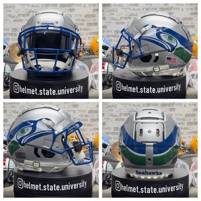 Seattle Seahawks Throwback Football Helmet - Schutt F7 - SWEET | eBay