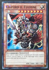 GILFORD IL FULMINE Starfoil auf Italienisch (The Lightning) SP13-IT040 Common YUGIOH