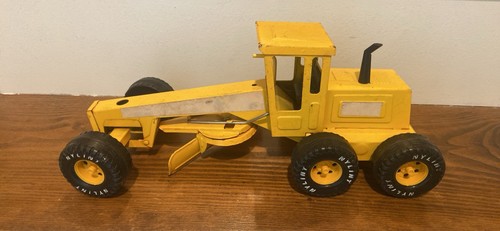 Nylint Schutzhut Vintage gebraucht Road Grader mit Fahrerhaus Pressstahl