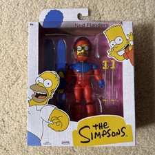 The Simpsons STUPID SEXY NED FLANDERS SKI OUTFIT 5 in 2025 Figure Jakks Pacific