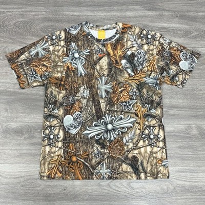 Size M - Chrome Hearts x Nike Nocta Realtree Horseshoe Logo T-Shirt  | BRAND NEW